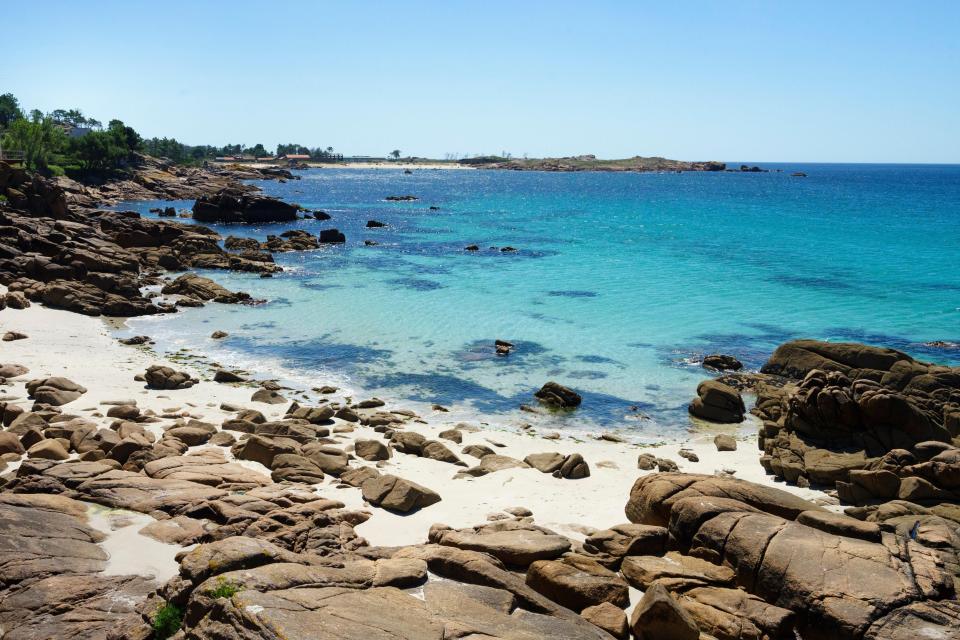 Ezaro Beach is set on the west coast of Spain