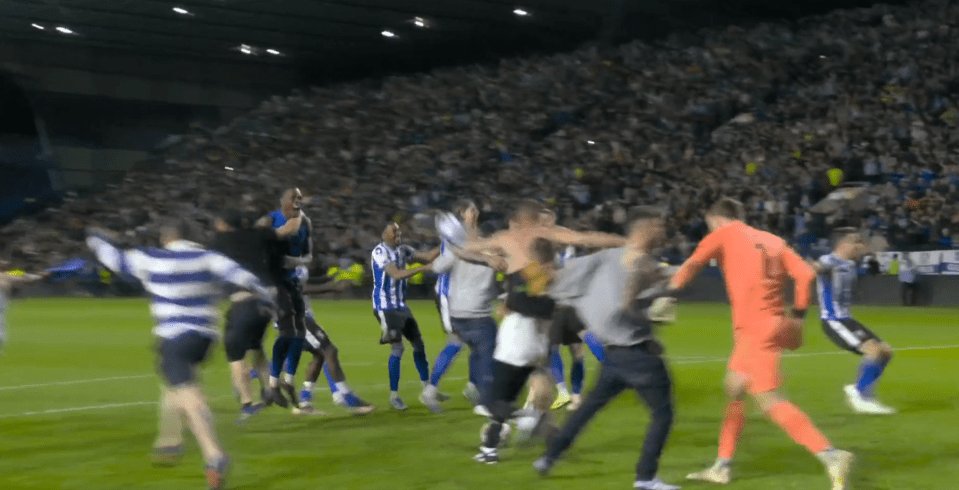 Jack Hunt's winning penalty sparked pandemonium