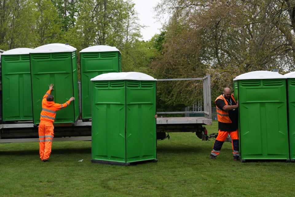 Portable toilet delivery drivers have to clean and service their cargo