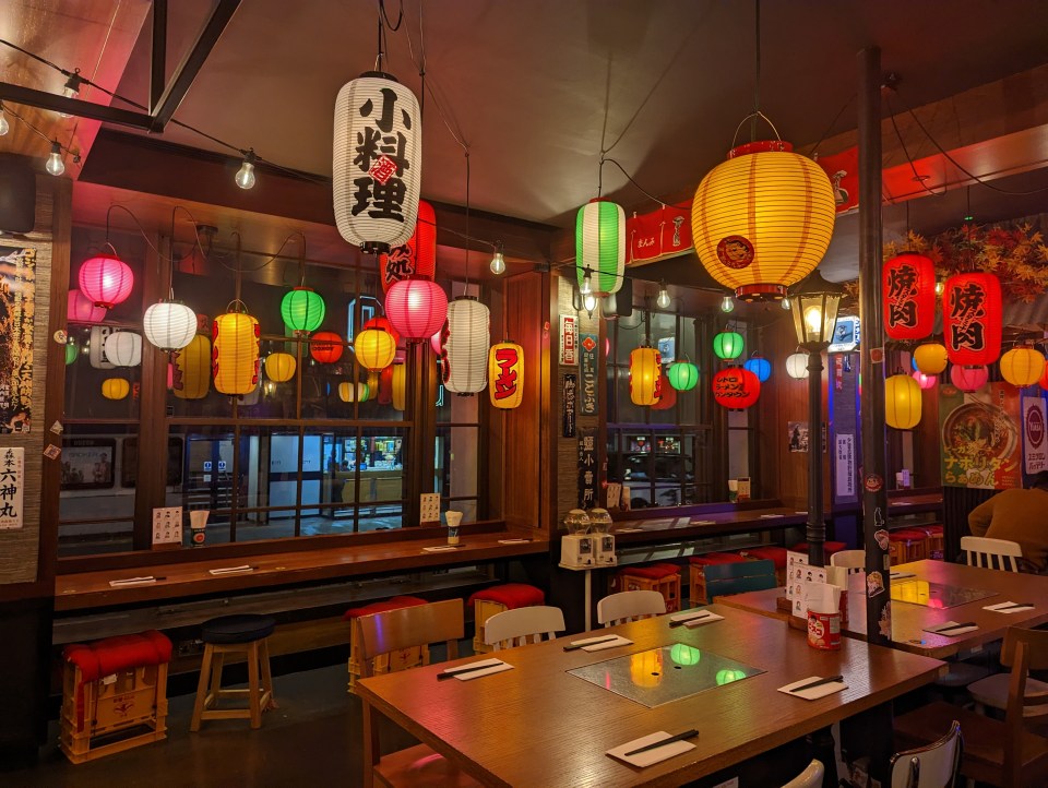 The restaurant looks a lot like a bygone Tokyo alleyway