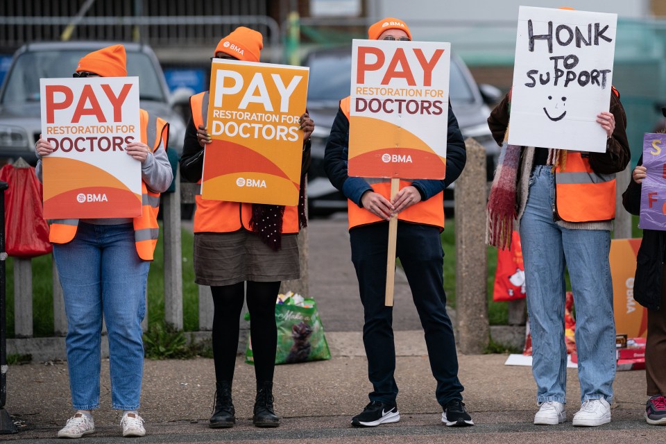 Junior doctors’ strike is costing cash-strapped hospitals millions of pounds per day to cover shifts