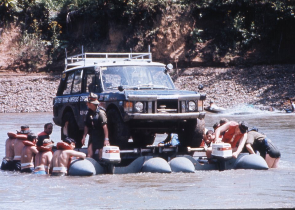 Two new Range Rovers were flown to Alaska for the mission