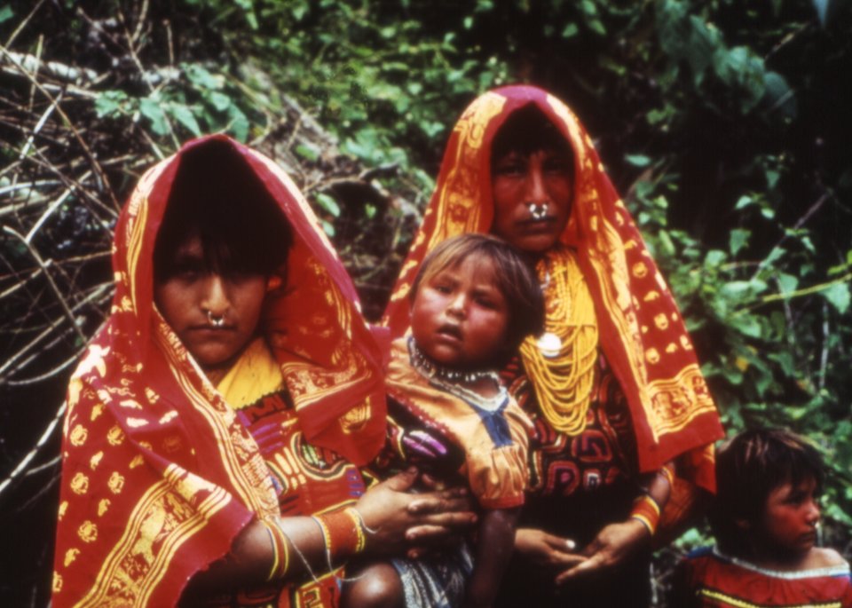 A Cuna child who was treated by members of the expedition