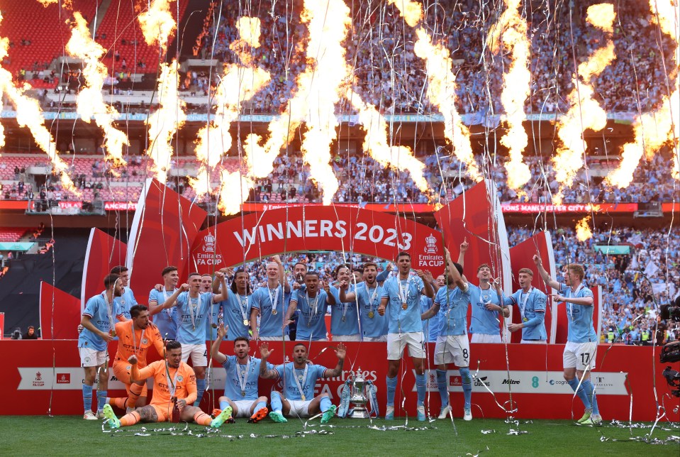 It is City's second trophy of the campaign