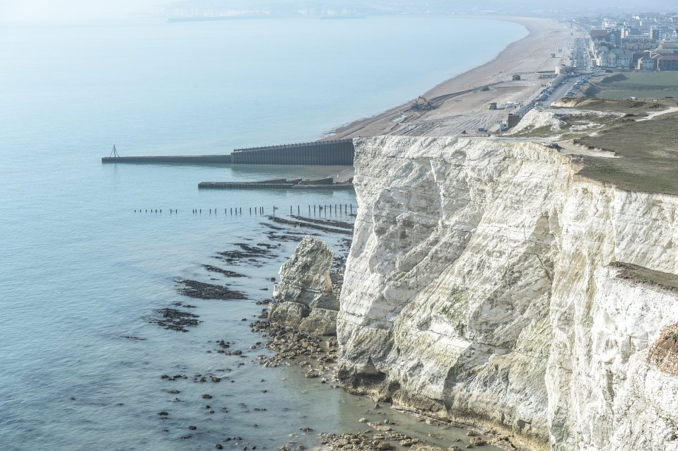 Visitors have been labelled 'stupid' for defying safety measures at Seaford Head, East Sussex