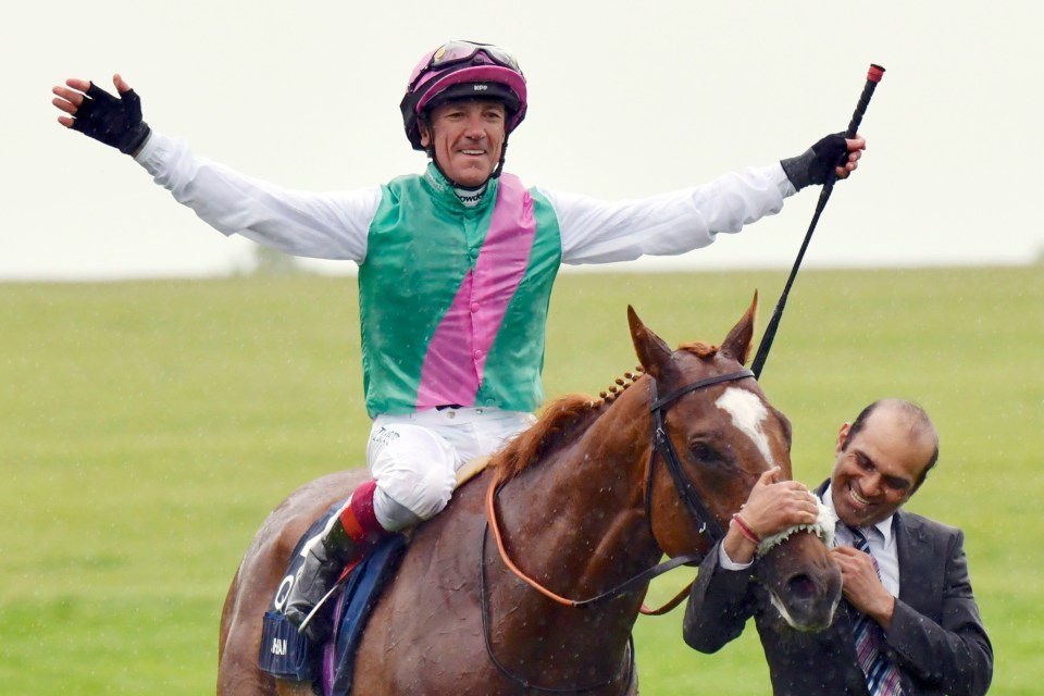 Frankie Dettori is one of the greatest jockeys of all time