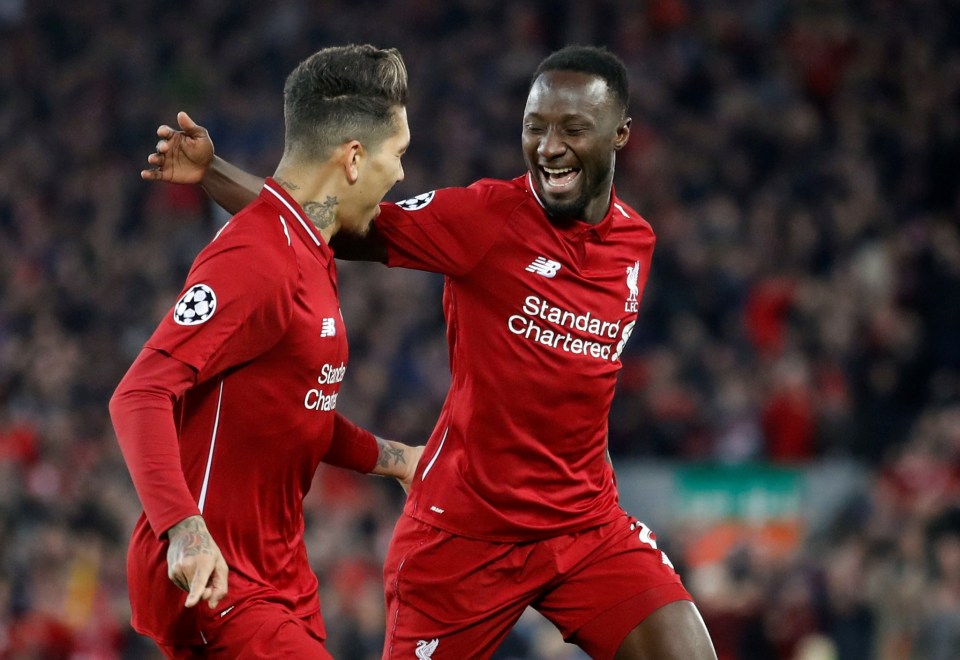 Roberto Firmino and Naby Keita are set to leave Liverpool