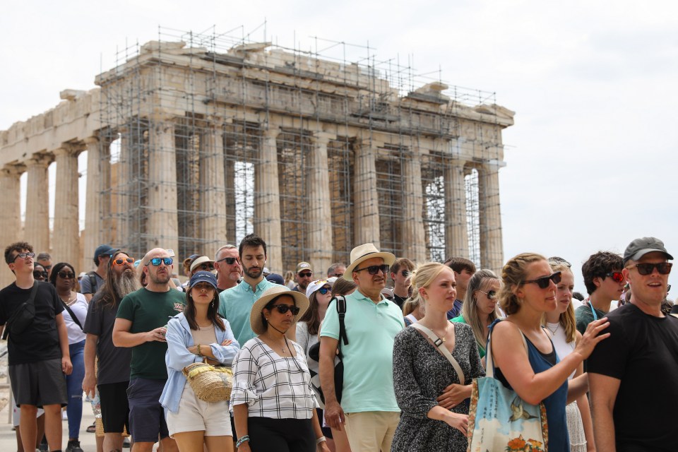 Visitors heading to the Acropolis in Athens may soon need a timed entry ticket to visit