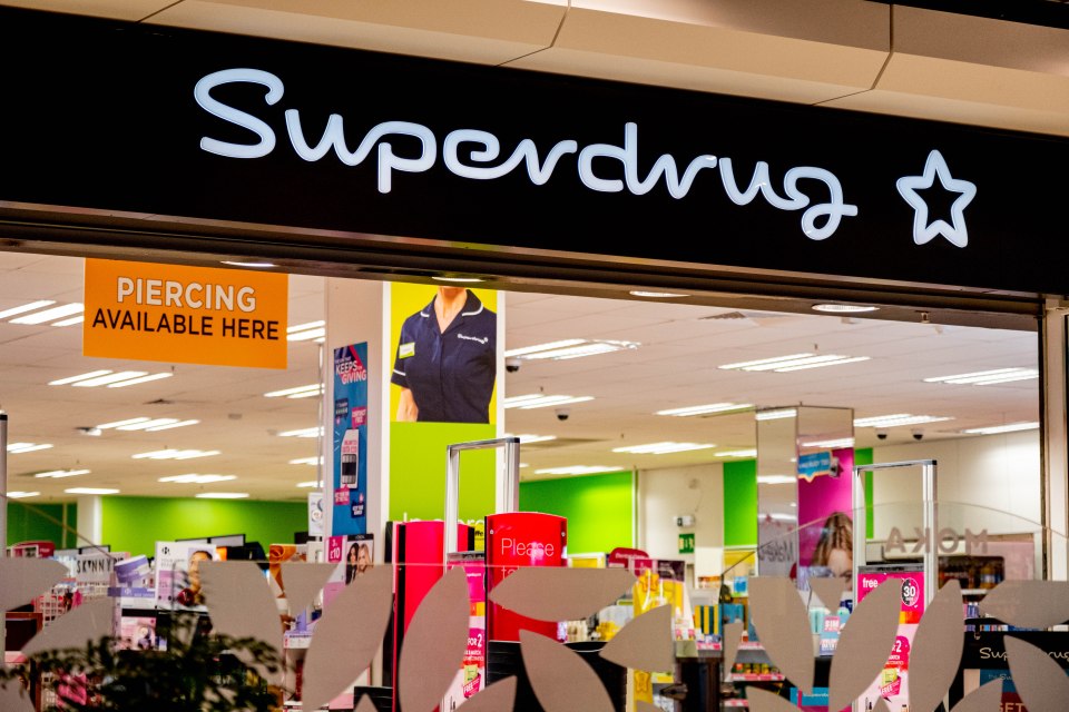 The same went for items on sale at Superdrug, the British Association of Dermatologists found