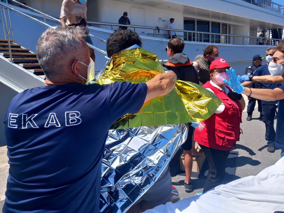 Passengers on the boat had refused help from Greek authorities before it sank