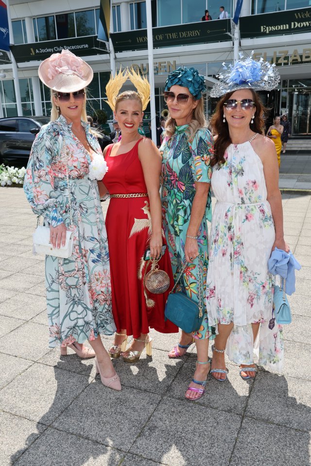 Fascinators and hats came in all shapes and sizes at today's event