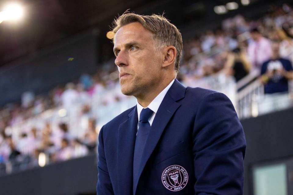 Phil Neville was sacked as Inter Miami boss last week