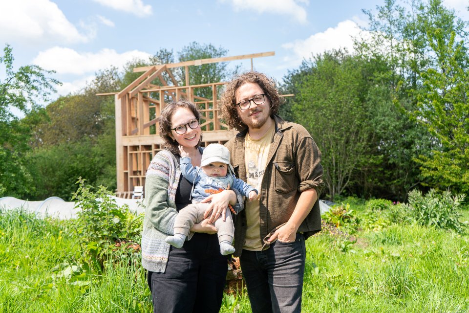 Guy and Viki built a £30,000 home after escaping the rat race