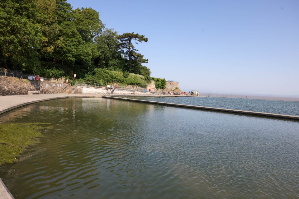 Swimmers at the popular North Somerset resort have been urged to beware