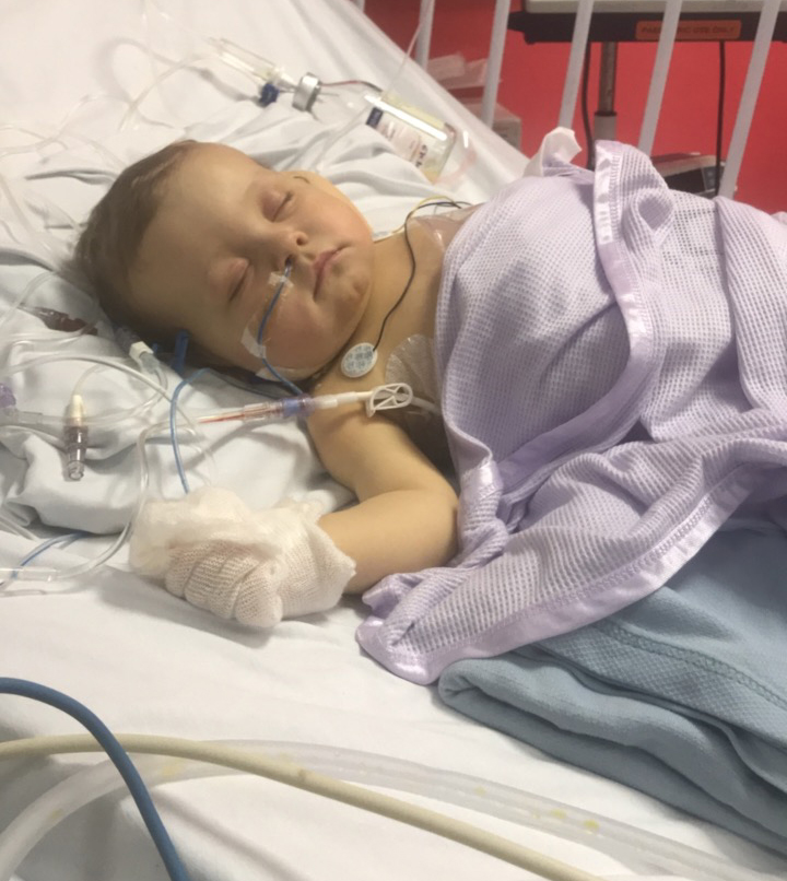 Brave Luna, 6, had a life-saving liver transplant at just a few weeks old