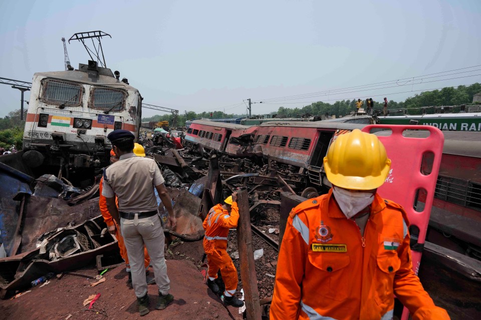 The smash marks India’s deadliest rail disaster in 20 years