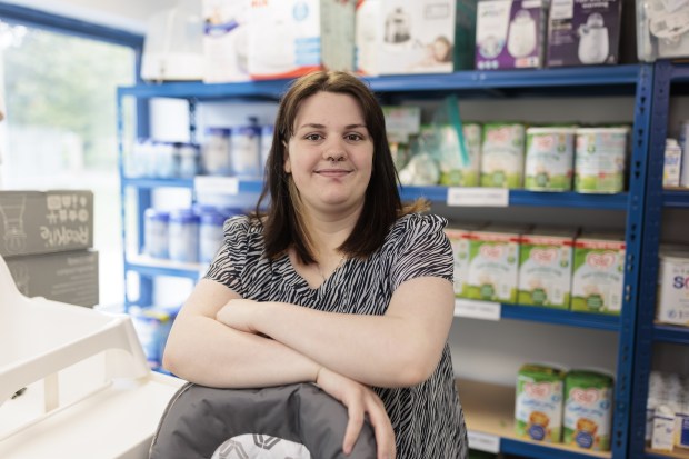 ABER NECESSITIES CHARITY FEATURE ABERDEEN RE BABY BANK..PIC OF Mum-to-be Bethany Forsyth..PIC DEREK IRONSIDE / NEWSLINE MEDIA........