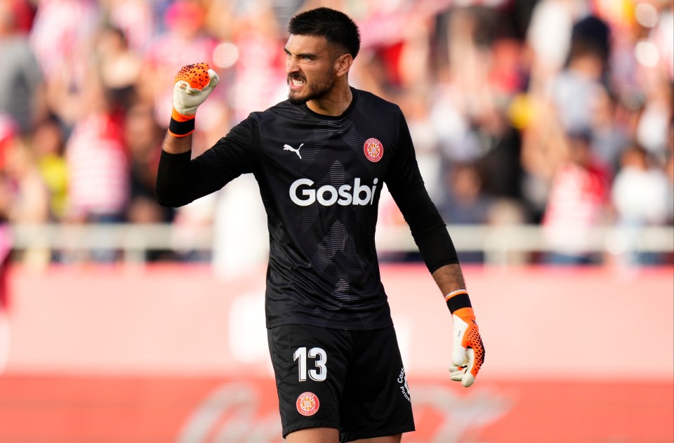 Paulo Gazzaniga has been on loan at Girona this season