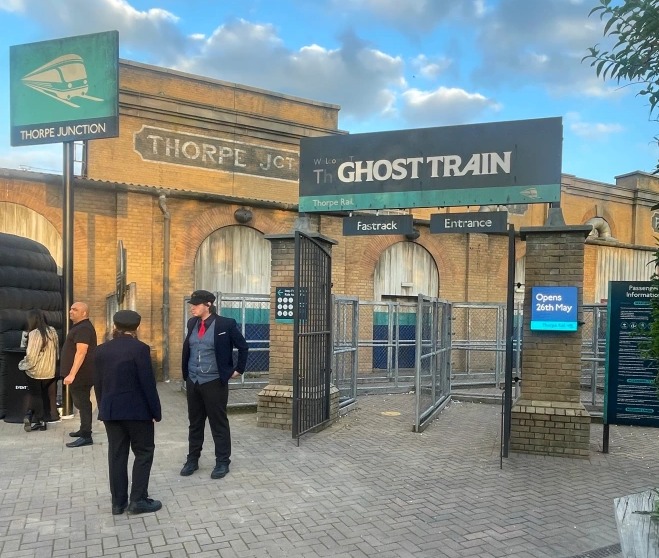 The ride replaces Derren Brown’s Ghost Train: Rise of the Demon