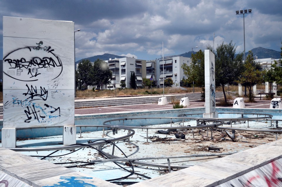 The site of the Athens 2004 Olympics is a sad state of affairs