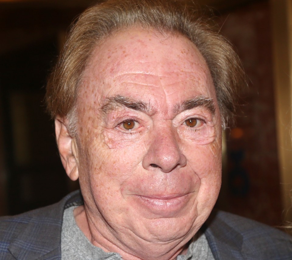 NEW YORK, NEW YORK - OCTOBER 03: Andrew Lloyd Webber poses during a press conference with Composer Andrew Lloyd Webber announcing the new musical "Bad Cinderella" on Broadway which will premiere in Spring 2023 at The Imperial Theater on October 3, 2022 in New York City. (Photo by Bruce Glikas/Getty Images)