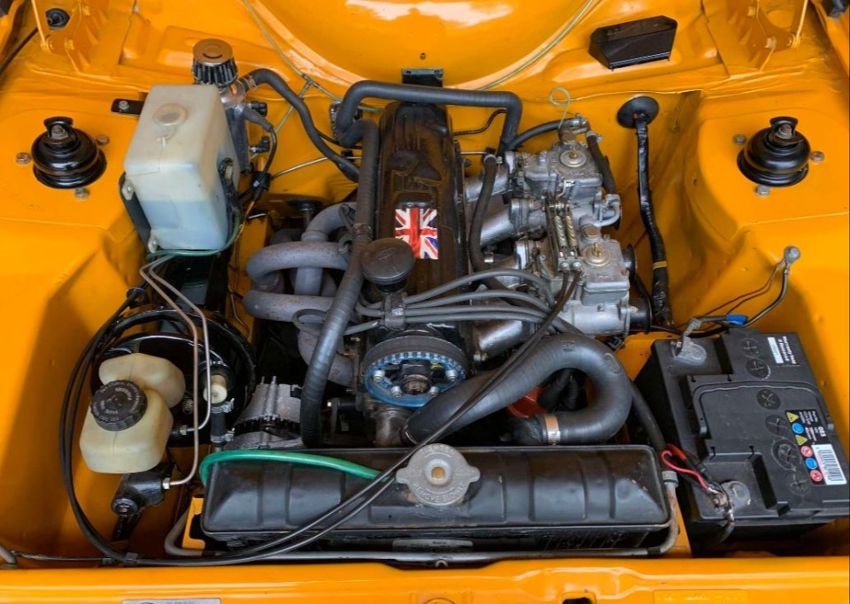 Fully rebuilt 2.0-litre petrol engine