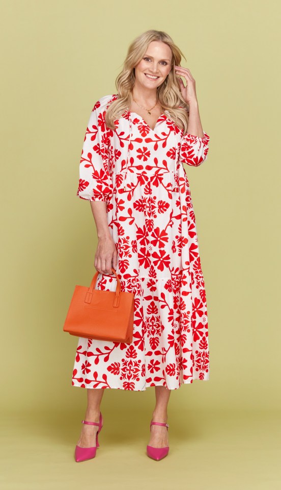 This bargain frock from F&F at Tesco screams summer with its tropical print and is a throw-on-and-go dress that will be useful for the whole season