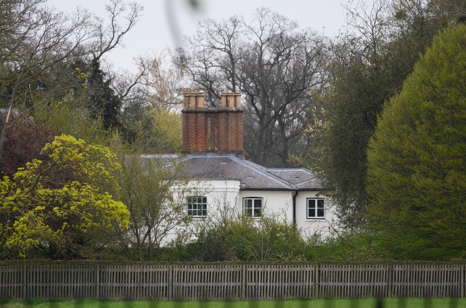 Whe couple were gifted the five-bed cottage as a wedding gift from the Queen