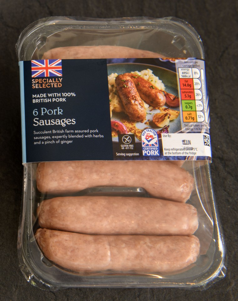 Aldi's posher snags scored full marks