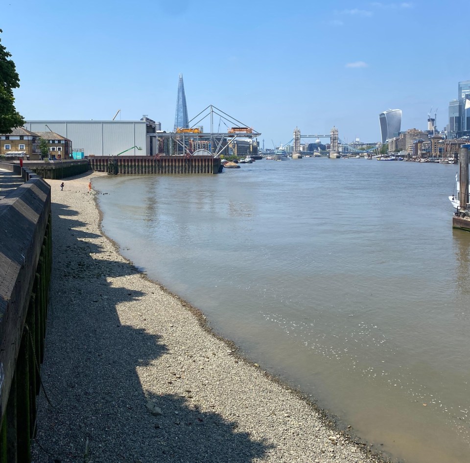 I found a hidden beach in London – and it was basically empty