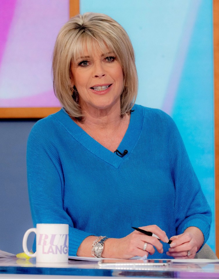 Today, Ruth headed up the Loose Women panel and faced Holly once more