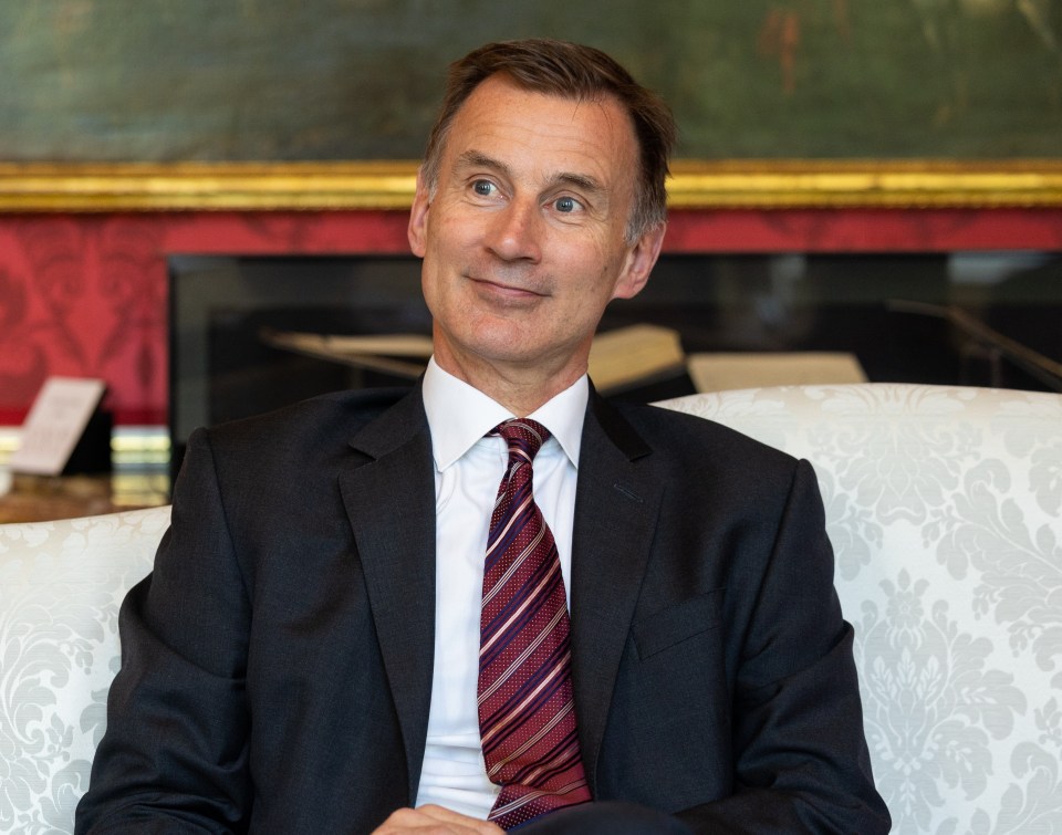 Chancellor Jeremy Hunt said: 'We are really very aware of the pain felt by many families'