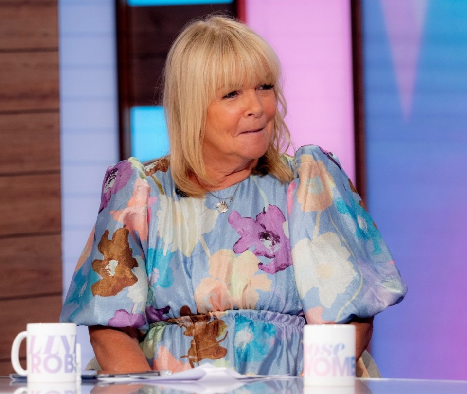 Editorial use only Mandatory Credit: Photo by Ken McKay/ITV/Shutterstock (13970870s) Linda Robson 'Loose Women' TV show, London, UK - 15 Jun 2023