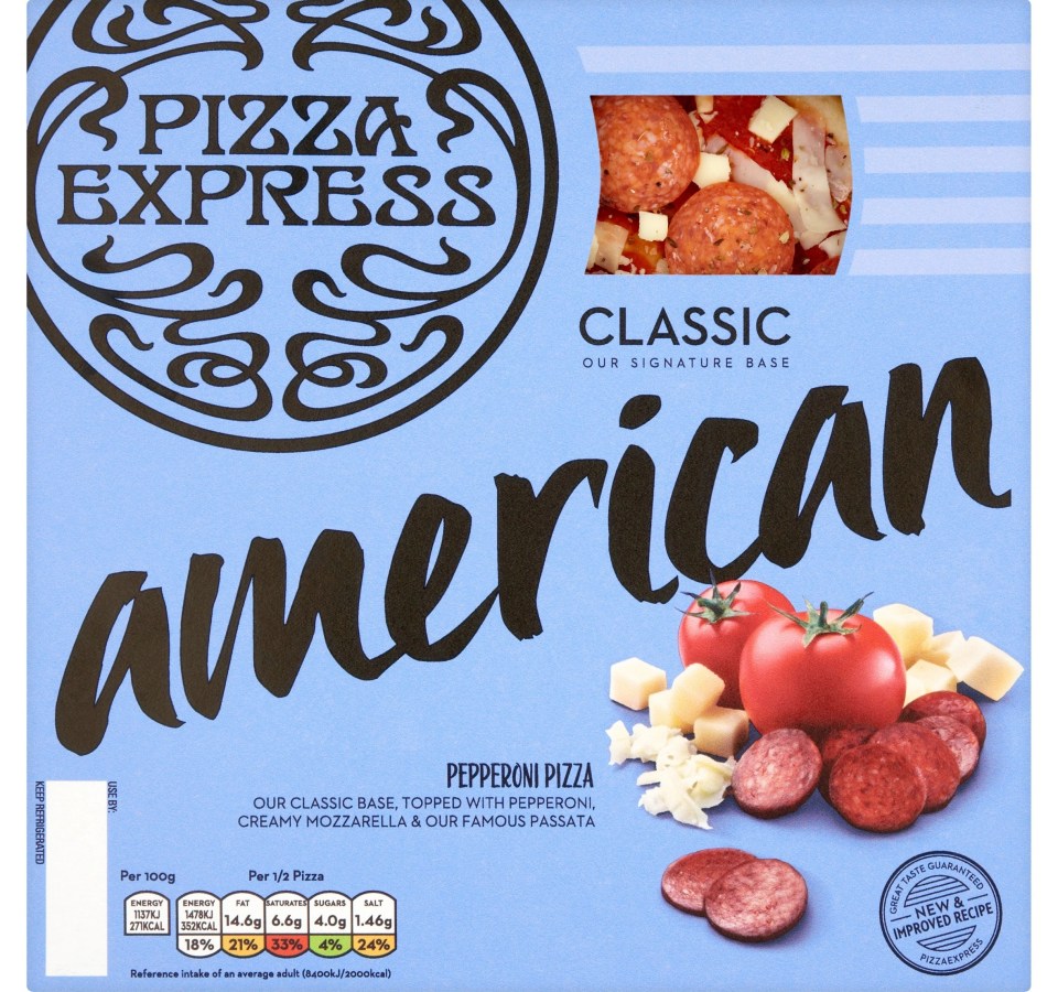 But the American Pizza has 0.1g