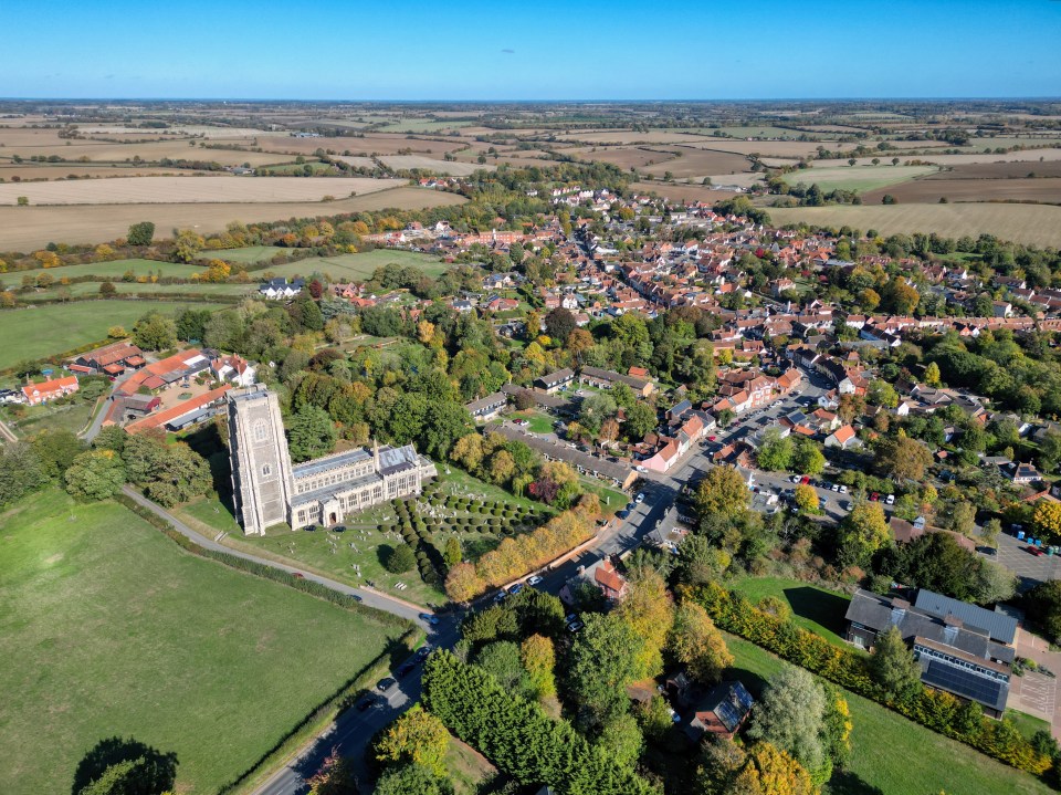 Lavenham in Suffolk