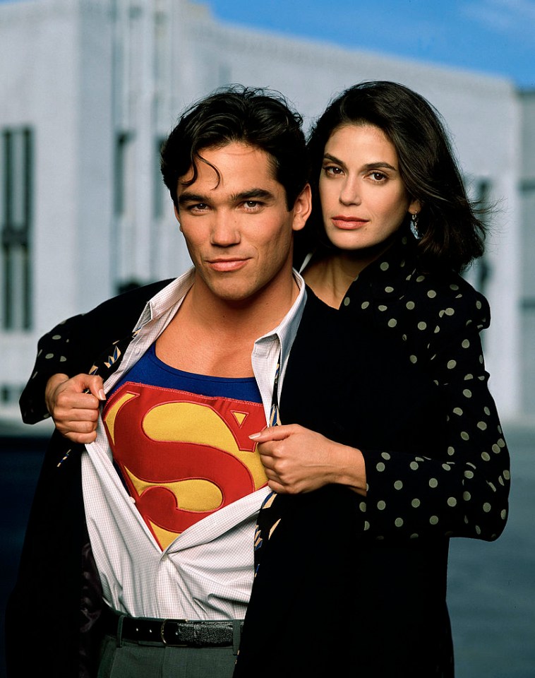 UNITED STATES - SEPTEMBER 12: LOIS & CLARK: THE NEW ADVENTURES OF SUPERMAN - Pilot - 9/12/93, The "Superman" story, focusing primarily on the relationship between Daily Planet reporter Clark Kent and his alter ego Superman/The Man of Steel (Dean Cain), and his fellow reporter Lois Lane (Teri Hatcher), continued in this 1993-97 Walt Disney Television via Getty Images series. In the two-part pilot, the reporters worked on a story about the space program being hijacked., (Photo by Bob D'Amico/Walt Disney Television via Getty Images)