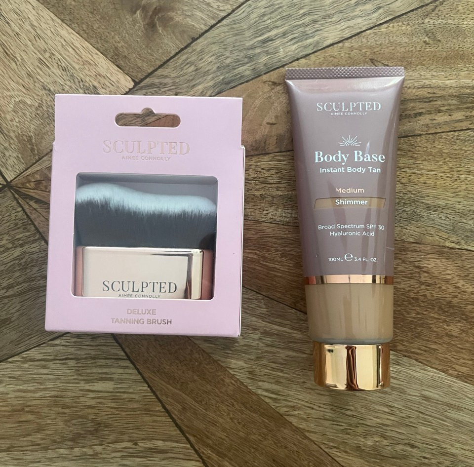 Sculpted By Aimee Body Base Shimmer Instant Tan