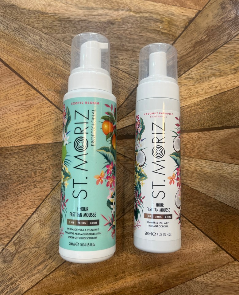 St Moriz Exotic Bloom Fast Tan