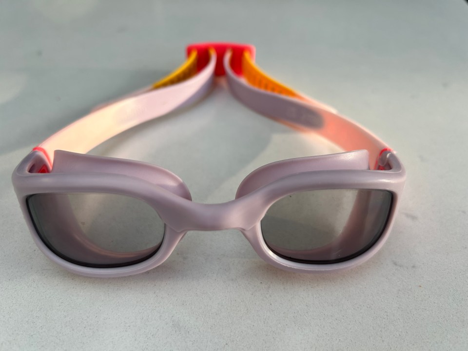 These stylish Nabaiji goggles didn't let in any water