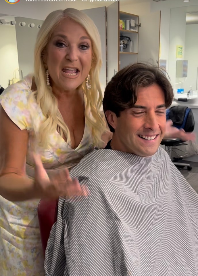 Vanessa Feltz turned to James Argent for some advice ahead of her Celebs Go Dating stint