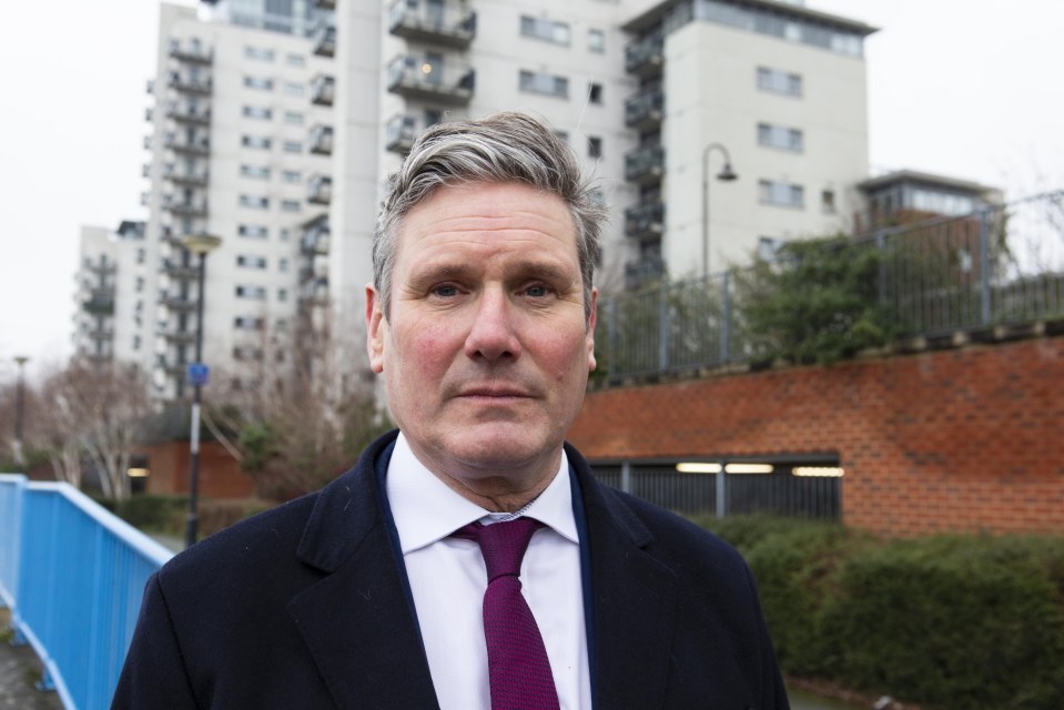 Starmer's beginning to show a bit of leg with his lead in the polls - and it isn’t pretty