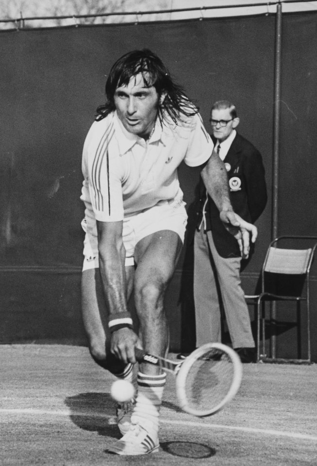 Ilie Nastase reached the final of Wimbledon on two occasions