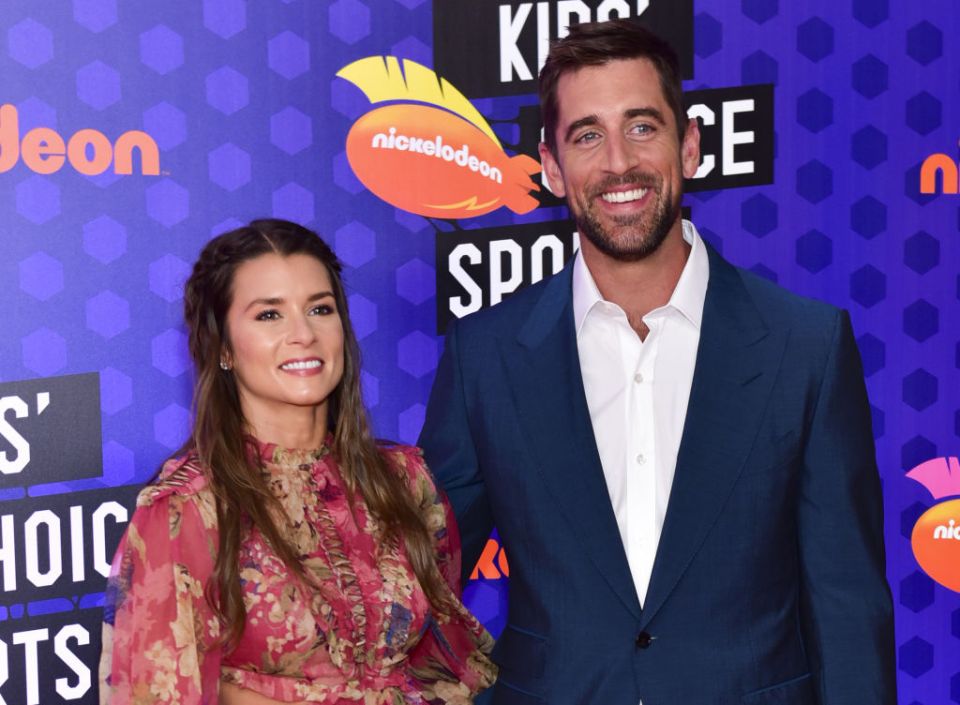 Danica Patrick dated NFL star Aaron Rodgers for two years