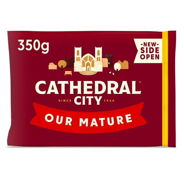 A block of Cathedral City Mature Cheddar Cheese is £4.75 at Sainsbury's