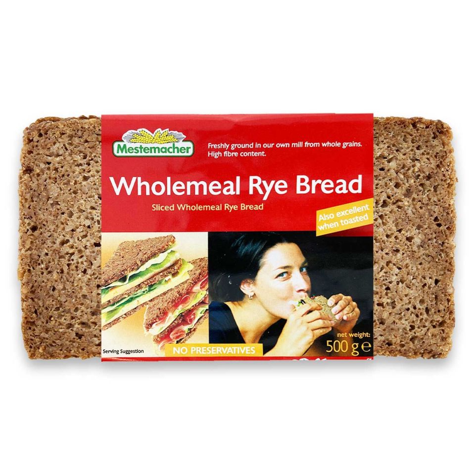 The Mestemacher Wholemeal Rye Bread from Aldi helps keep blood sugars more stable, according to Priya