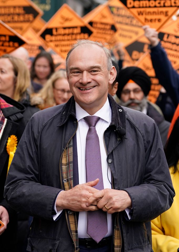 Lib Dem Ed Davey claims a lot of biological nonsense is 'quite clearly' true