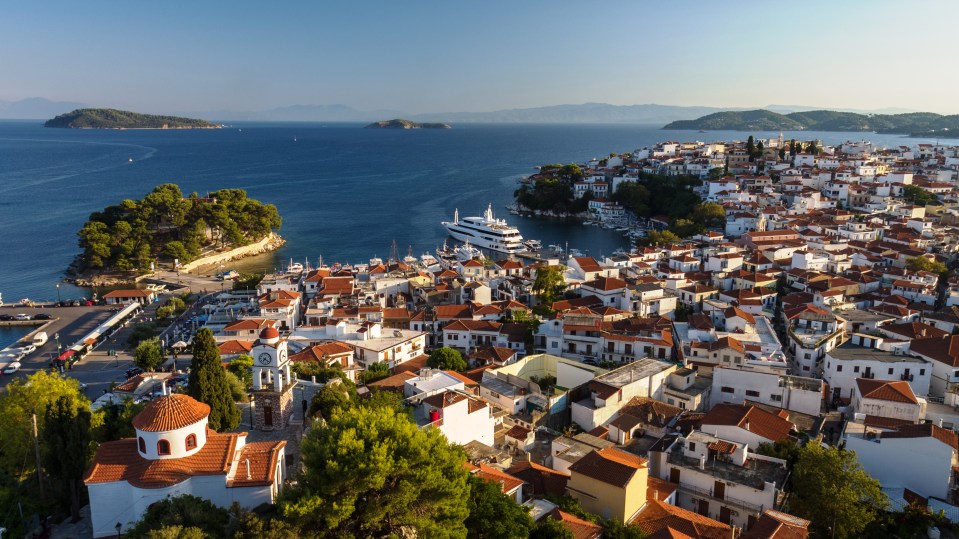 Lively and cosmopolitan Skiathos is home to more than 60 beaches