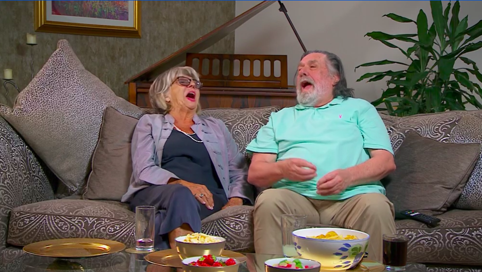 Fans were delighted to see 'Jim and Barbara Royale' reunited