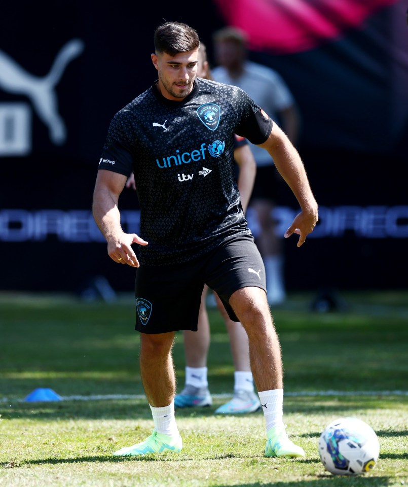 Tommy Fury warns he is going to take no prisoners in the upcomng Soccer Aid match