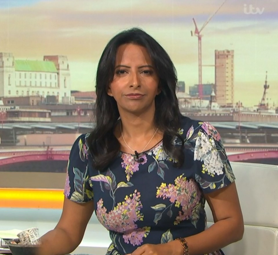 Ranvir Singh has recalled a low point in her career when she was axed from a job at ITV and broke down in tears in a park